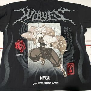 Demon slayer zenitsu Darc sport